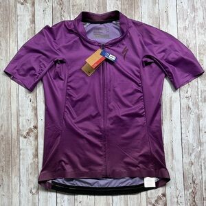 Specialized SL R Cycling Jersey sz Large Race Fit Road Slim Fit UPF30 Castberry